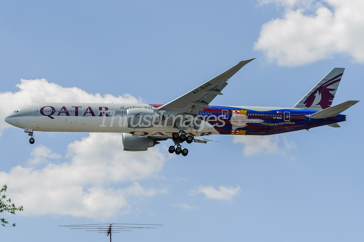 Qatar Airways Boeing 777-3DZ/ER A7-BAE (cn 36104/769)